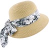 chapeau de paille papier femme