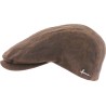 casquette homme plate imitation cuir