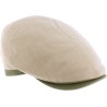 Casquette plate bicolore