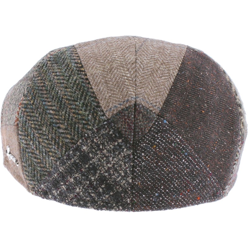 Casquette formée patchwork