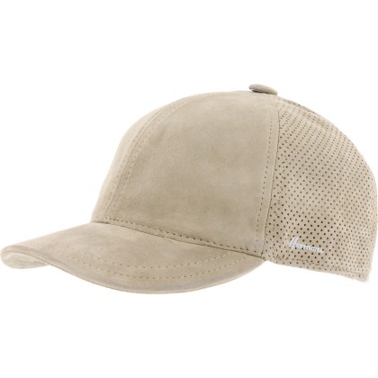 casquette homme forme baseball en cuir