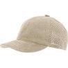 casquette homme forme baseball en cuir