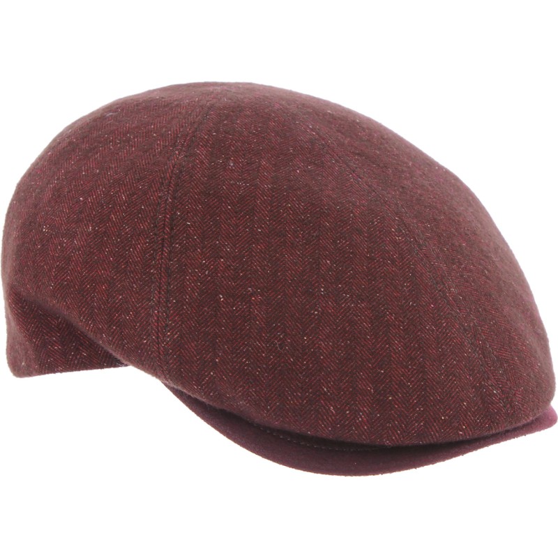 casquette hiver homme bordeaux