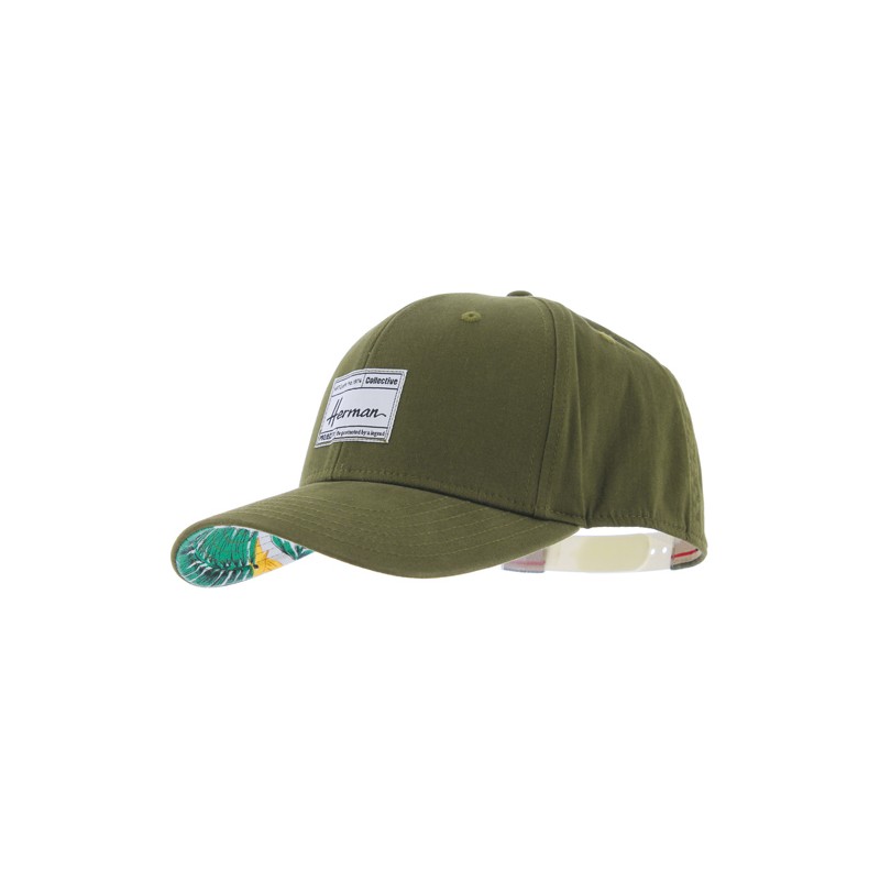 bicolour baseball cap