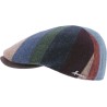 Casquette plate en patchwork