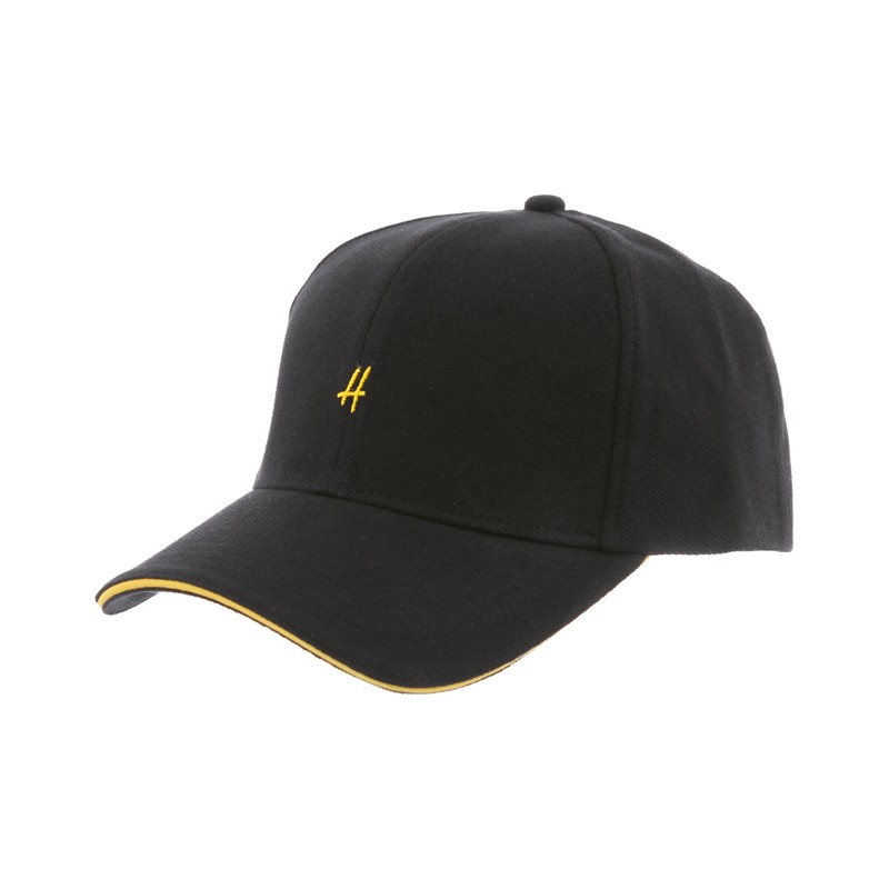 Baseball cap CONQUEST. Pique cotton. Bicolor sandwich peak