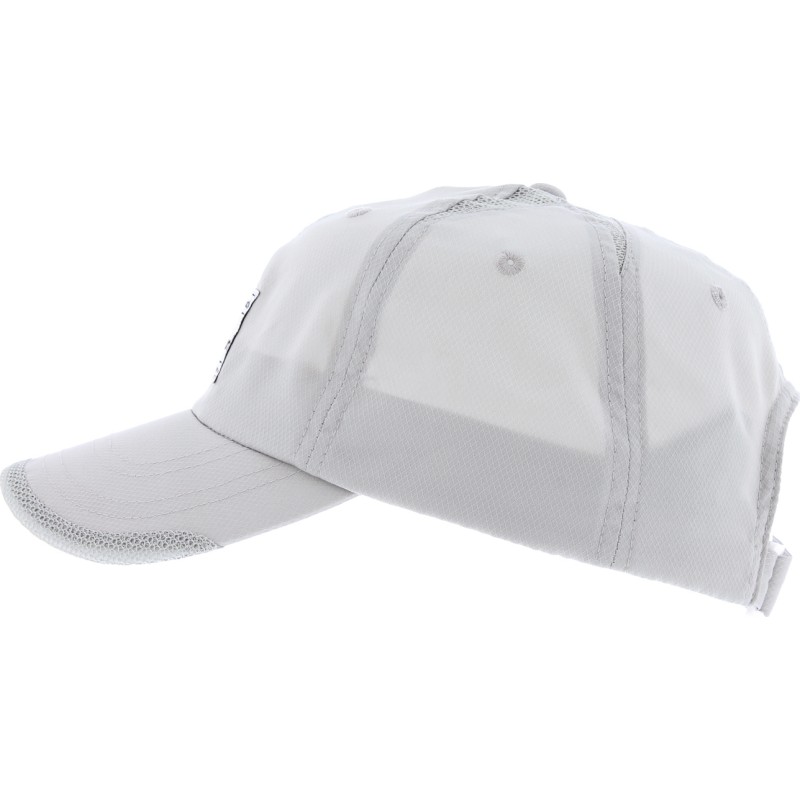 microfiber baseball cap with mesh