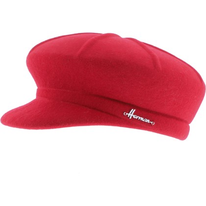 casquette femme hiver en feutre de laine