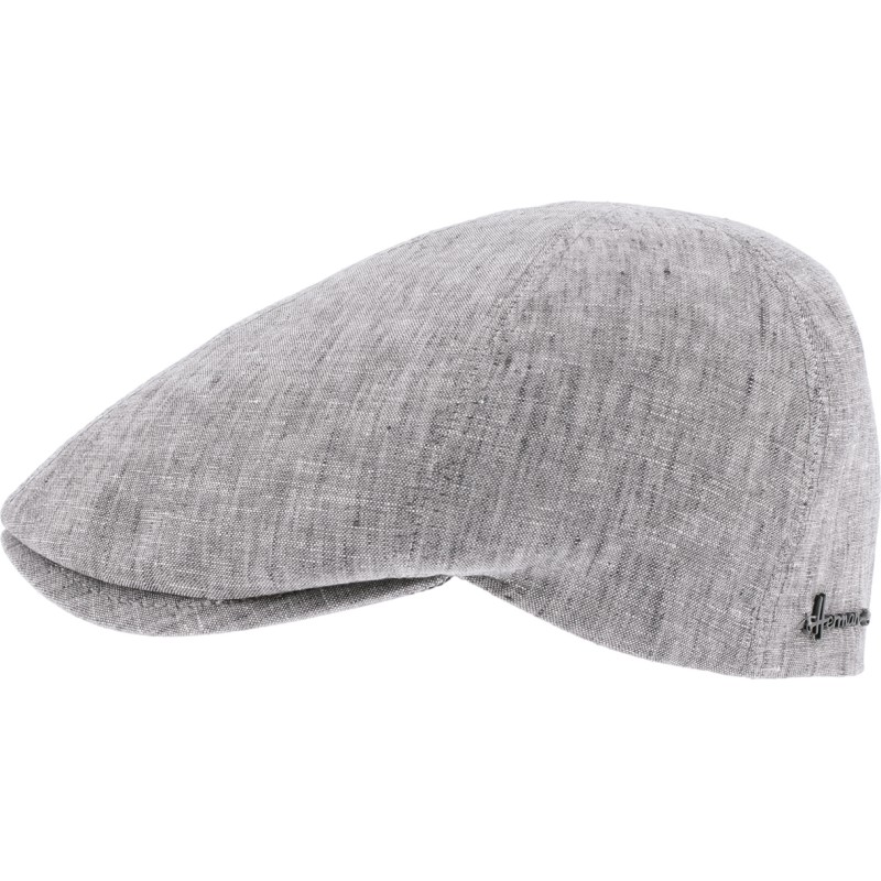 casquette homme grise en lin