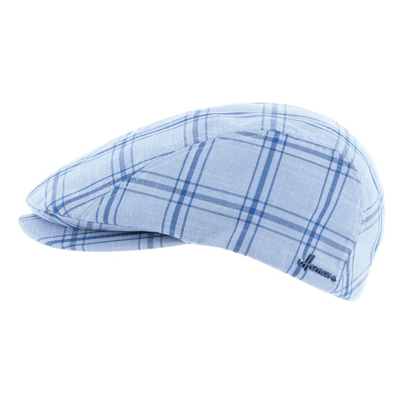 casquette homme a carreaux