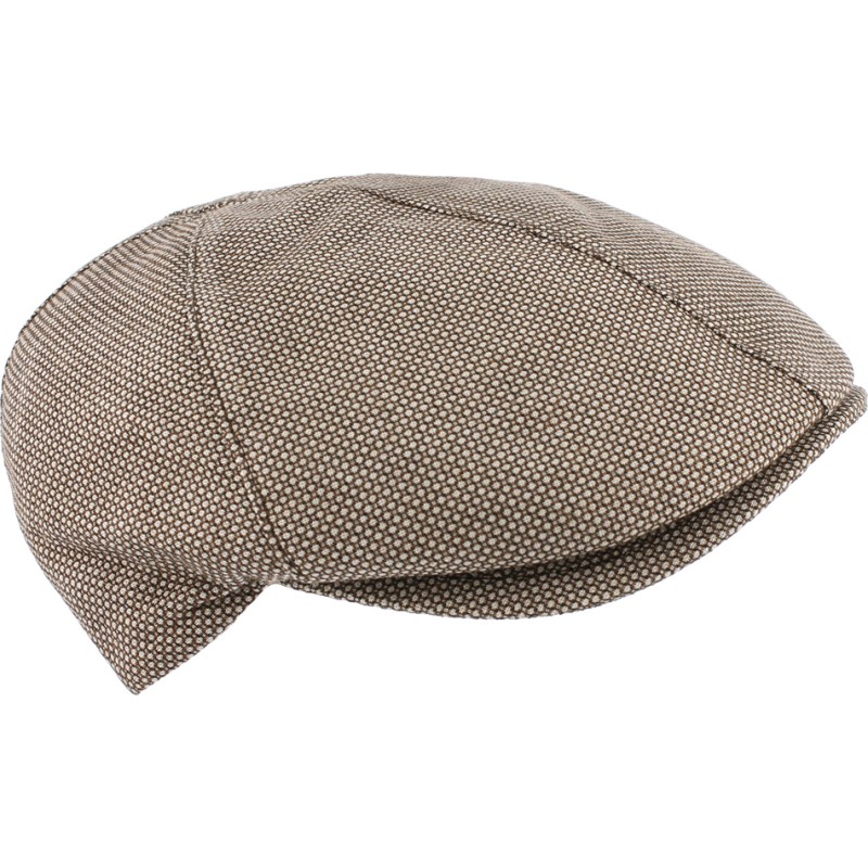 Casquette plate bicolore