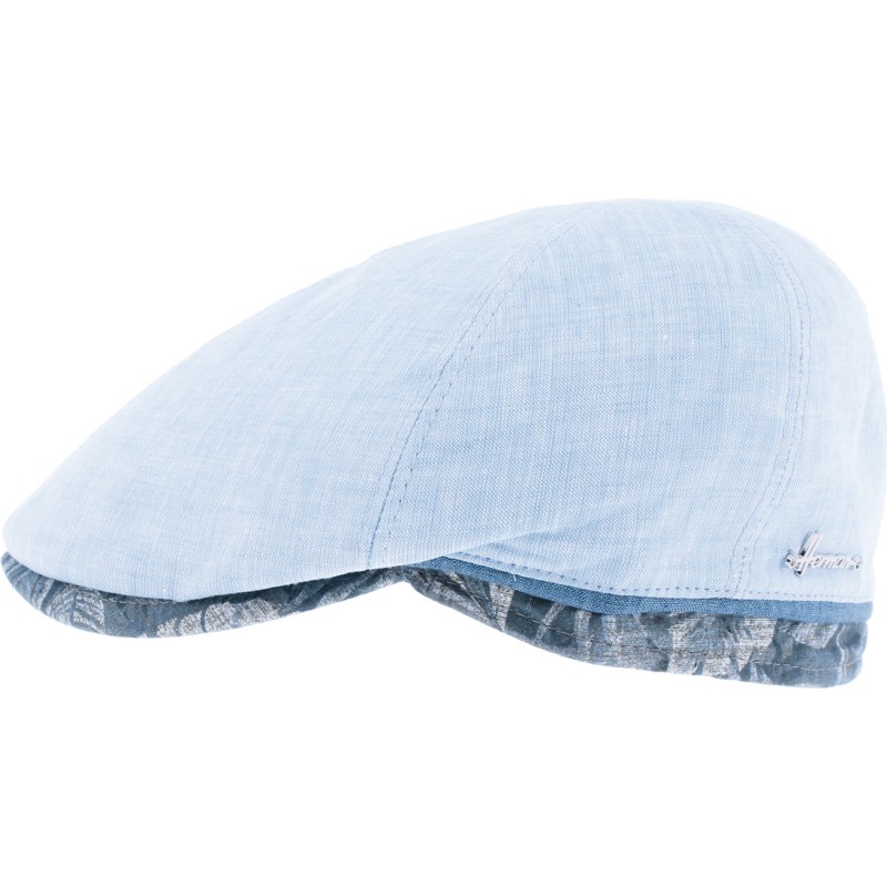 casquette homme avec bordure a motifs