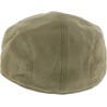 casquette herman en lin coton coloris kaki vert