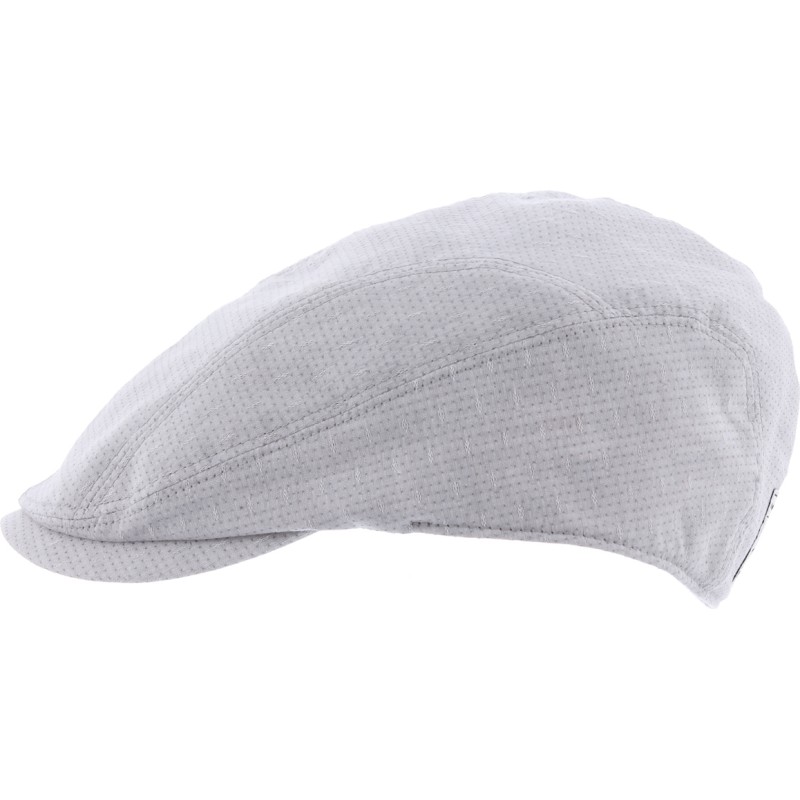 casquette plate homme en lin