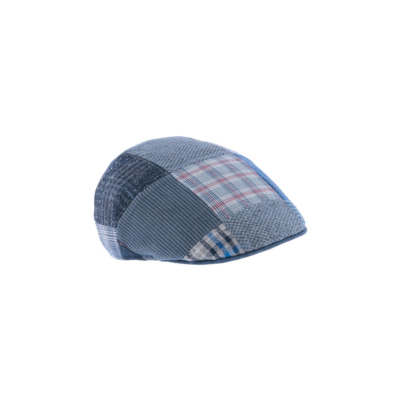 bomber cap, patchwork fabric