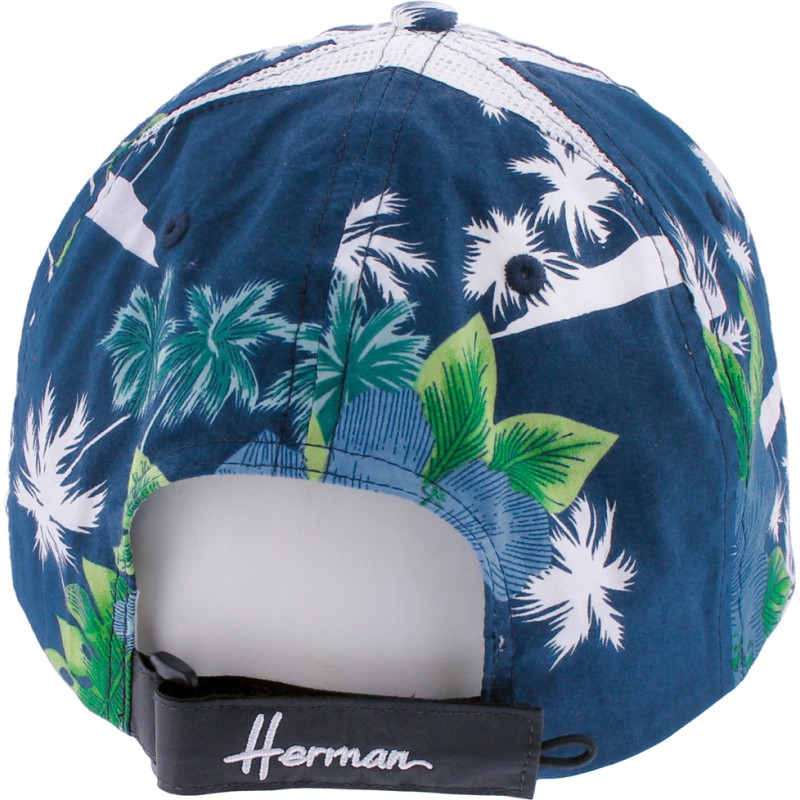 Tropical pattern baseball cap