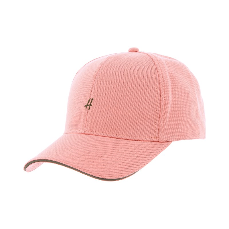 Baseball cap CONQUEST. Pique cotton. Bicolor sandwich peak