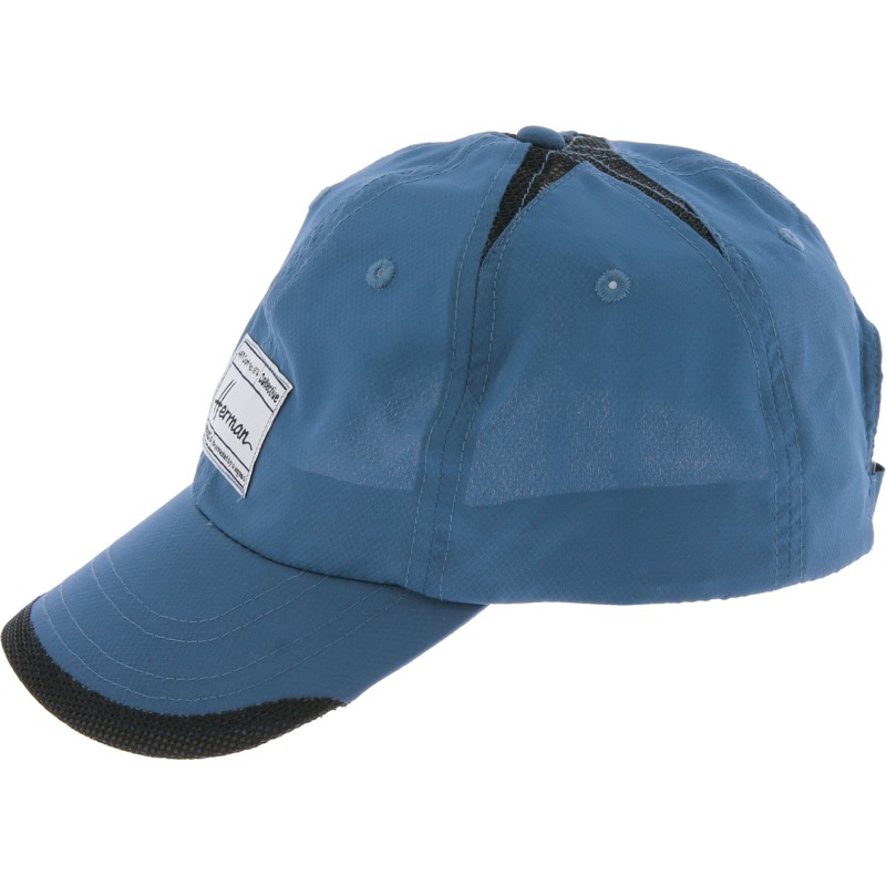 microfiber baseball cap with mesh