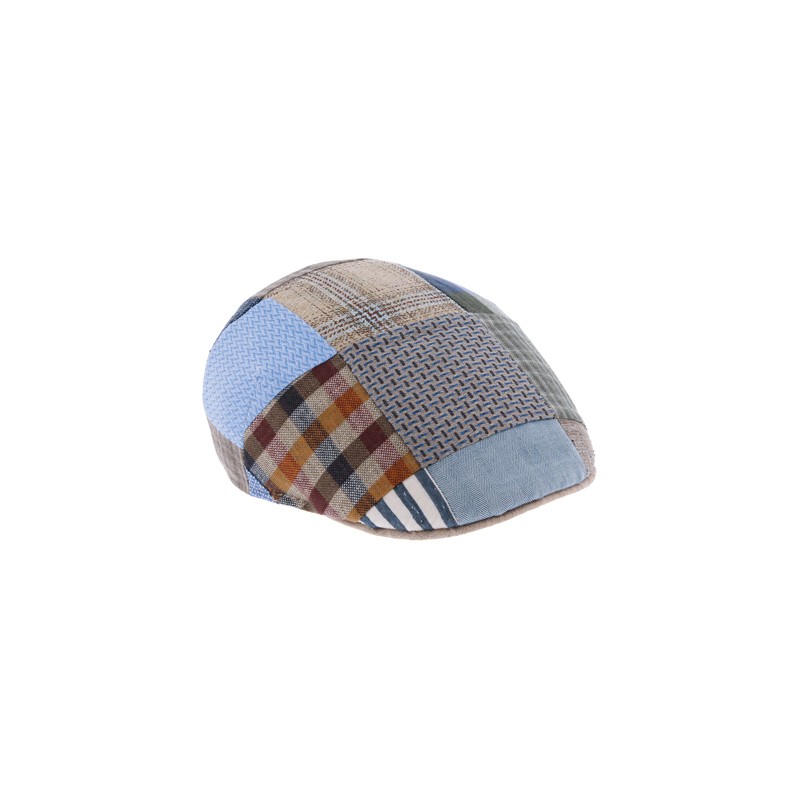 bomber cap, patchwork fabric