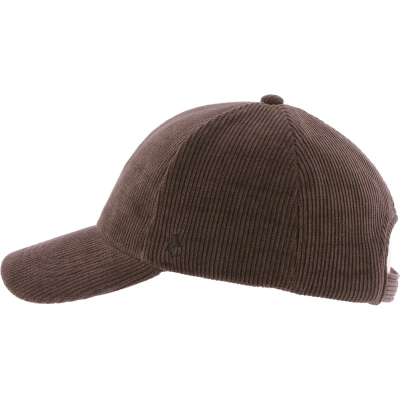 casquette herman baseball marron