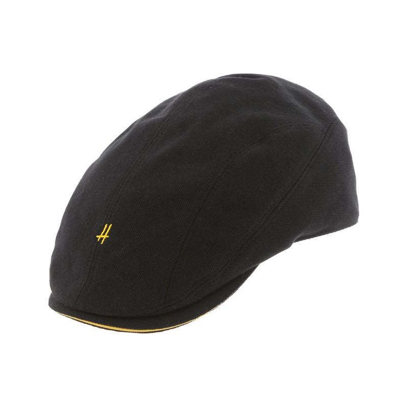 LEGEND flat cap. Pique cotton. Bicolor sandwich peak