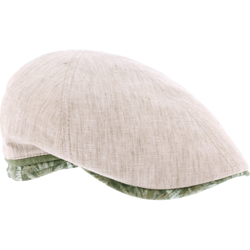 casquette herman en lin et coton