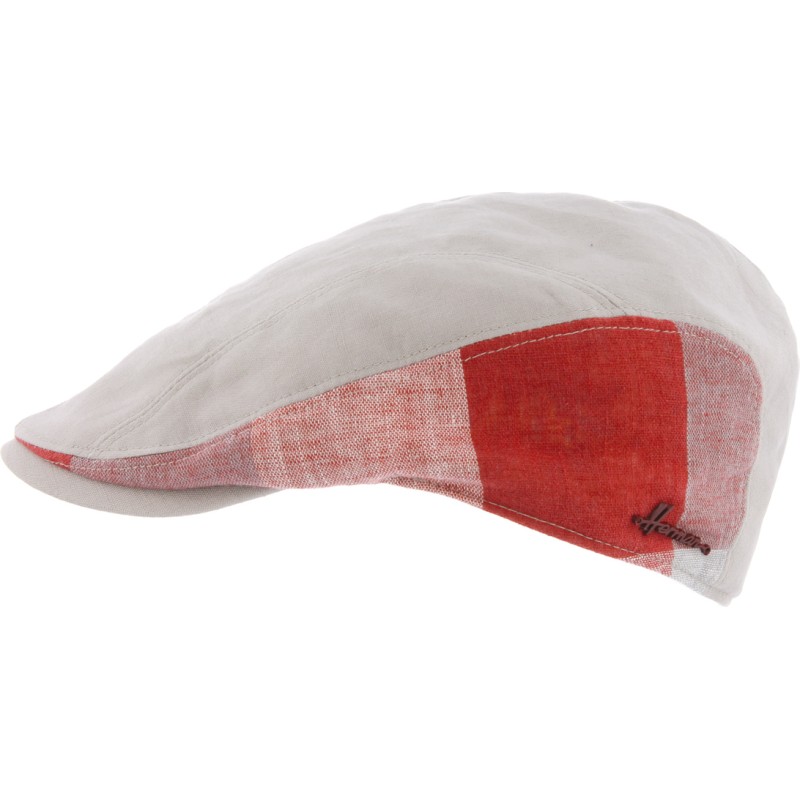 casquette homme herman avec carreaux