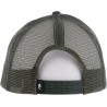 Casquette trucker bicolore, fermeture plastique "snapback"