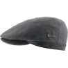 Casquette en cuir souple unie