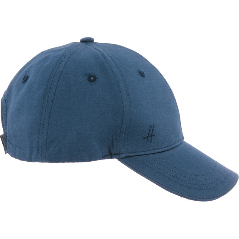 Casquette baseball en coton unie avec dessous de visière imprimée régl