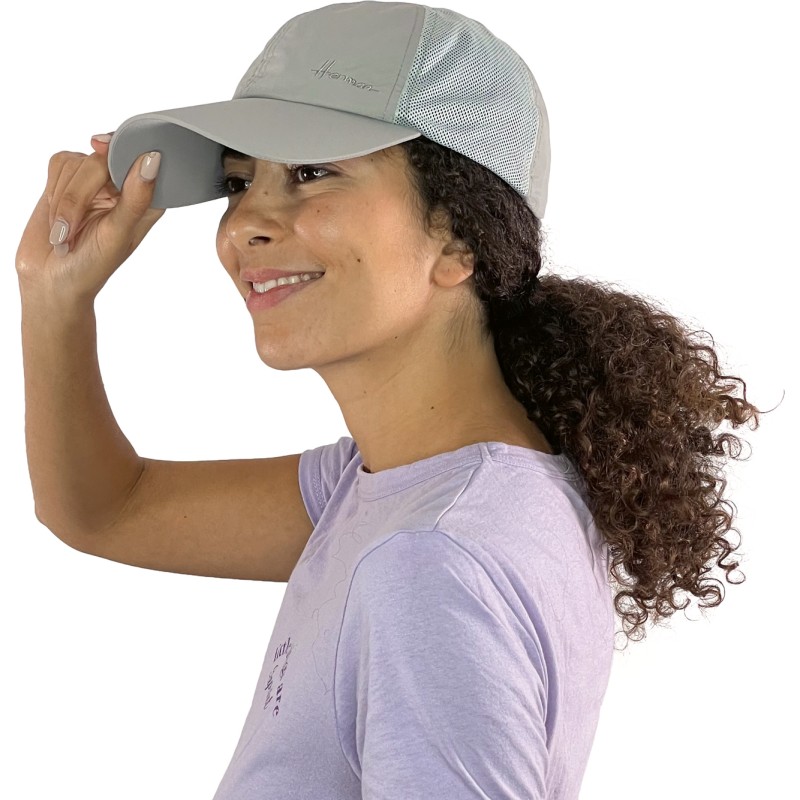 Baseball sport cap with mesh on the sides, UPF 50