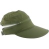 casquette detachable avec protection anti-uv