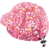 casquette baseball enfant fleurs roses