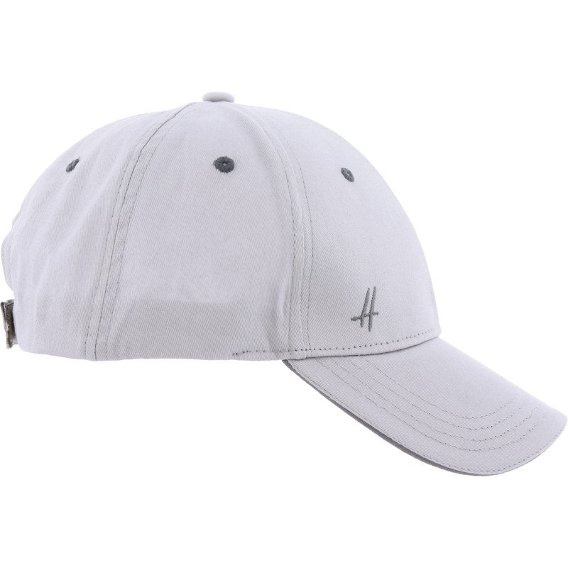 Casquette baseball en coton unie avec dessous de visière imprimée régl