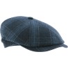 Casquette à careaux, tissu imperméable