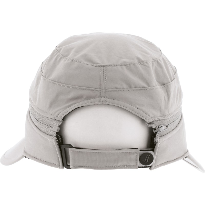 Casquette / visière femme sport, dessus dézippable, UPF50