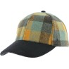 casquette baseball homme a carreaux