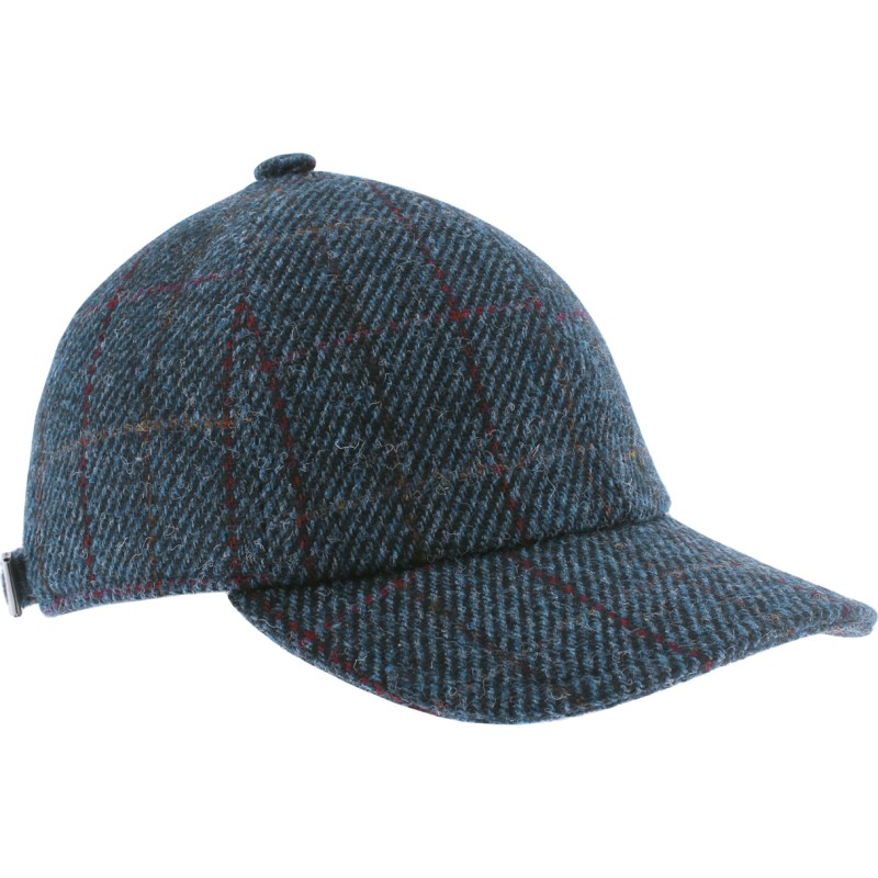 casquette baseball homme en tweed chaud