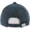 Casquette baseball, tissus Harris Tweed