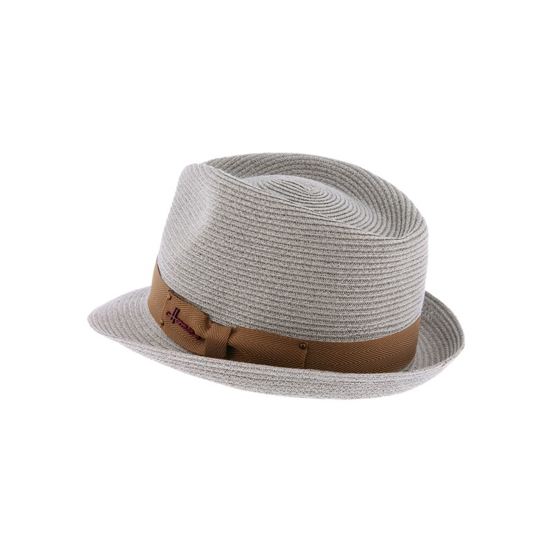 plain color small brim hat