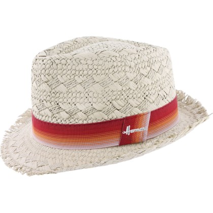 lala paper straw fringe small brim hat