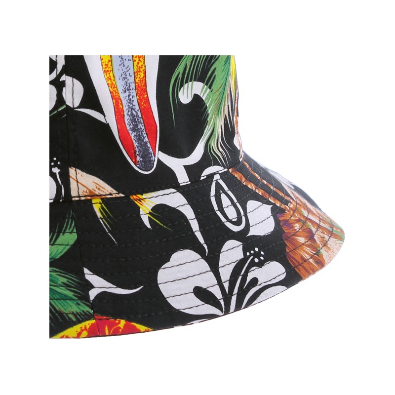 Tropical pattern sunhat