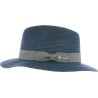 Chapeau grand bord uni en paille papier cousue