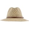 natural straw large brim hat