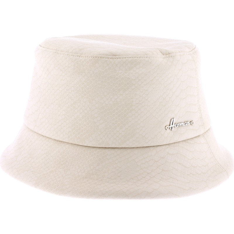 Water repellent rainhat, snake skin pattern