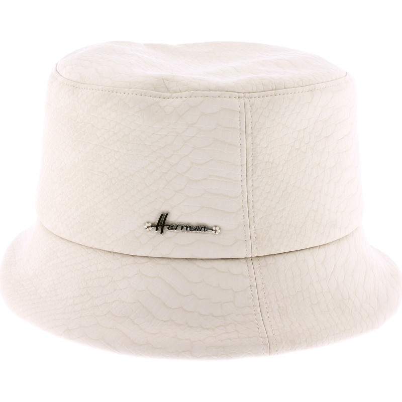 Water repellent rainhat, snake skin pattern