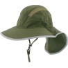 Sport hat, wide rim to protect the neck with jugular, UPF50