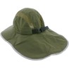 Sport hat, wide rim to protect the neck with jugular, UPF50