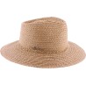 chapeau de paille papier femme