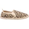 espadrille femme motif sauvage leopard